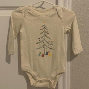 Baby Gap Christmas Tree Onesie/Bodysuit